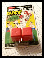 Dice : Dice - 6D - Super Ball Dice by Wham-o 2013 - Feb 2013 Ebay